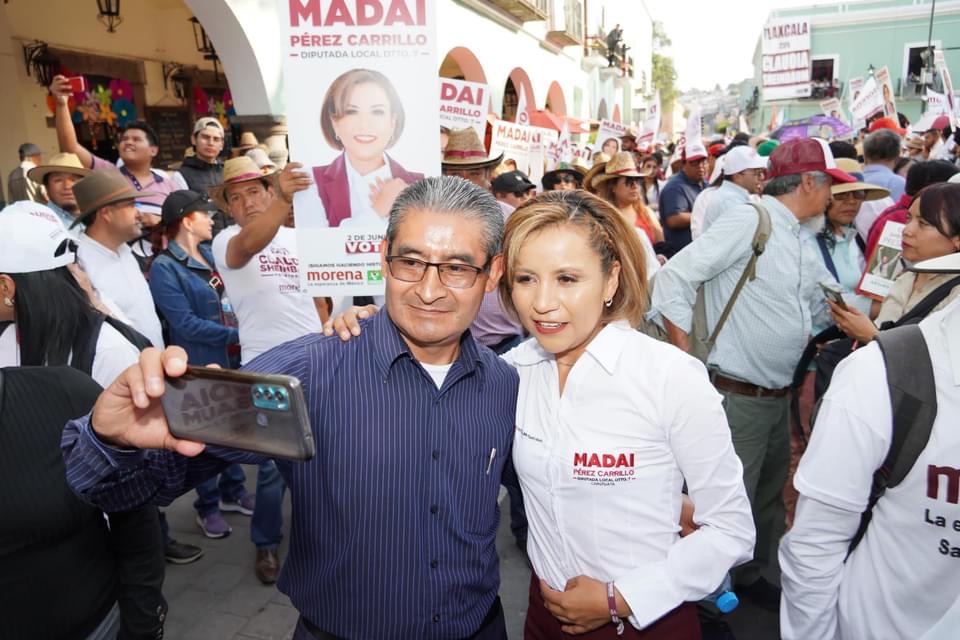 Respalda Claudia Sheinbaum a Madaí Pérez Carrillo